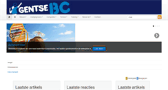 Desktop Screenshot of gentsebc.be